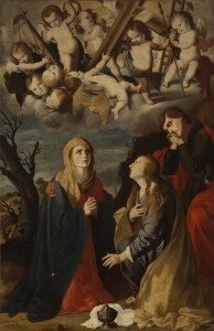 La Virgen con María Magdalena y san Juan